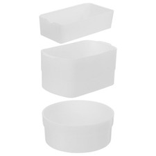 3Pcs Durable ABS Softbox for Speedlight Portable Flash Diffuser White