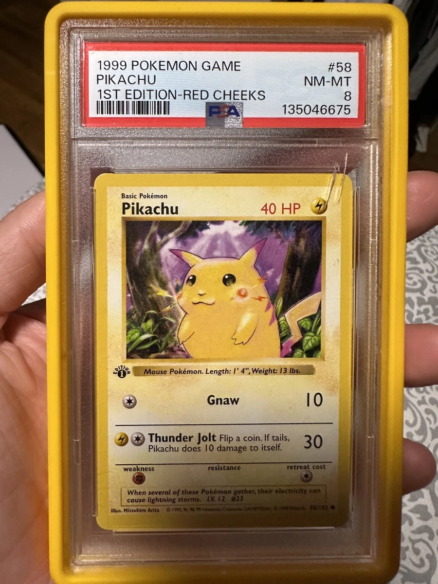 Pikachu Pokémon TCG Shadowless Individual Collectible Card Game