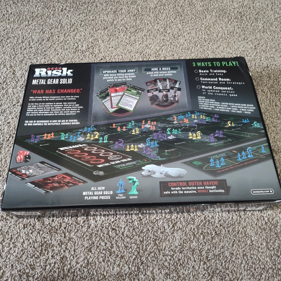 RISK: Metal Gear Solid Collectors Edition Open Box with Sealed Parts !!! - Image 4 of 4