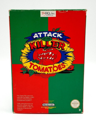 Attack Of The Killer Tomatoes Nintendo NES FRA