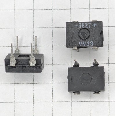 Lot of 10 Vishay VM28 Bridge Rectifier Single Phase Full Wave 4-Pin DIP 8827 -e9