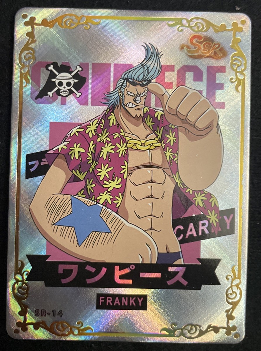 One Piece Franky SSR SR-14 Dragon Ball Z Collaboration Card🔥👀 | eBay