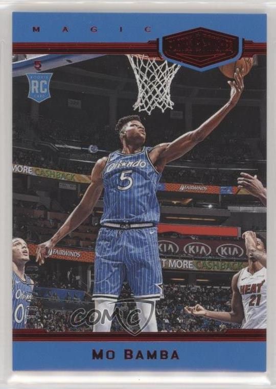 2018-19 Panini Chronicles Plates and Red /149 Mo Bamba #385 Rookie Patch RC 0f8