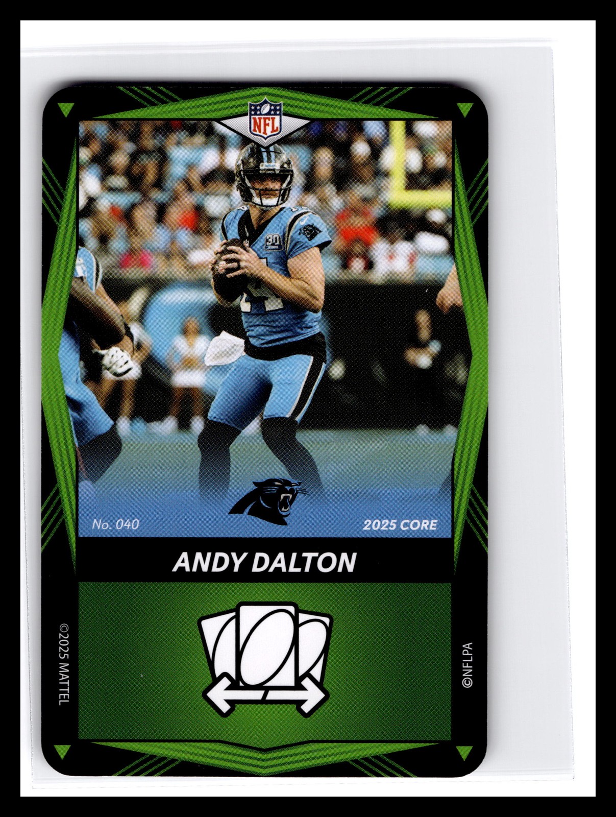2025 UNO Elite Core Edition - Green #040 Andy Dalton