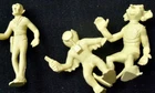 Vintage 1950s VTG MARX Tom Corbett Space Academy orig yellow figure lot