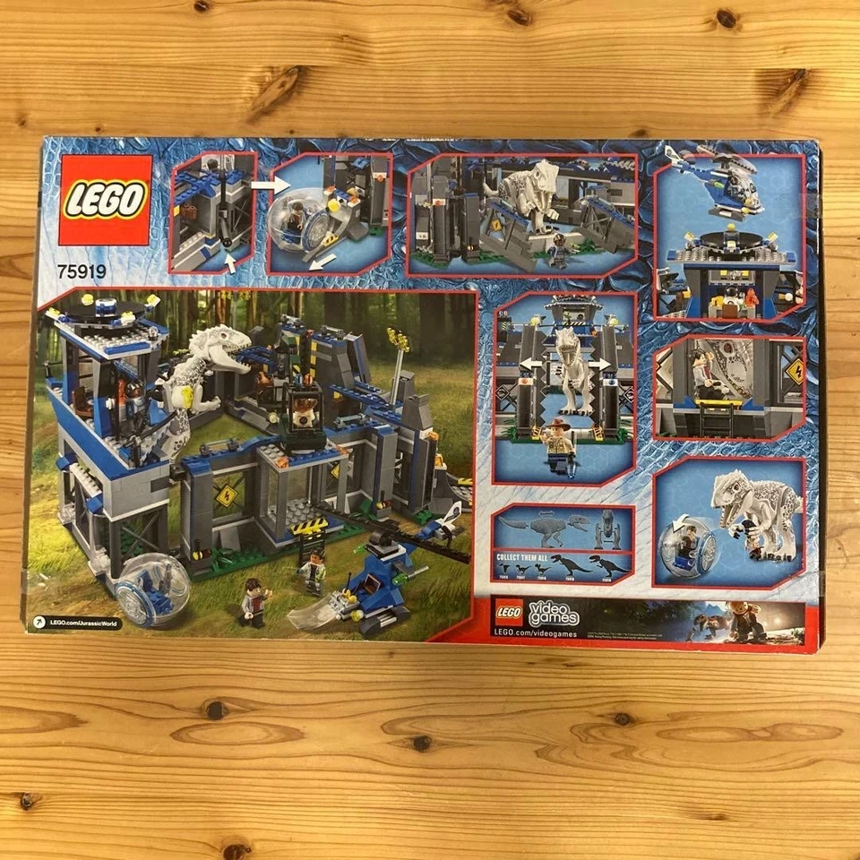 LEGO Jurassic World: 75919 Indominus Rex Breakout Caja sellada de fábrica Express Envío gratuito Foto 2 de 4