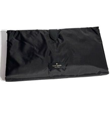Kate Spade Infant Baby Changing Pad Black Nylon Padded Mesh Pockets