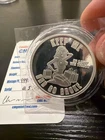 CMG Mint 1 Oz .999 Silver Art Bar 2017 Keep Me Go Broke Girl With COA