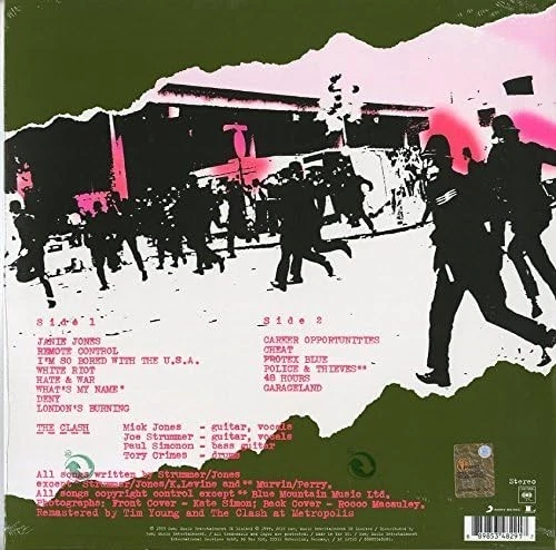 CLASH - CLASH DEBUT ALBUM - VINYL LP *NEW & SEALED* CLASSIC ALBUM. - Image 2 of 2