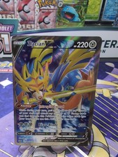 Zacian V - 195/202 - Sword & Shield Base Set - Pokemon Card - NM on eBay