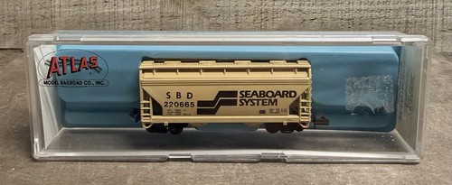 Coche de carga Atlas N Gauge Seaboard System 220665 modelo de ferrocarril - envío rápido | Condition: New