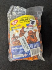 TIM MEE TOYS UNITED STATES SOLDIERS ORANGE ACTION FIGURE CLASSIC ARMY MEN USA 48
