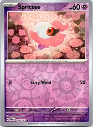 Spritzee 038/131 Prismatic Evolutions Reverse Holo Common