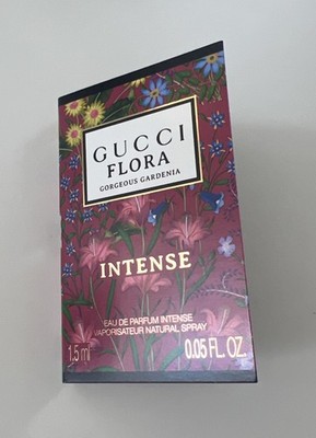 Gucci Flora Gorgeous Gardenia Intense Eau de Parfum Intense Sample 1.5ml, New