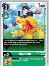 Agumon Uncommon Dimensional Phase Normal BT11-046 U NM