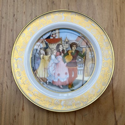 6 x Franklin Gebrüder Grimm Märchen Sammelteller
