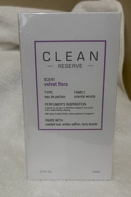 CLEAN Reserve *Velvet Flora* Eau de Parfum 3.4fl oz/100 ml NIB Sealed!