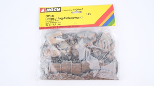 NOCH H0 58150 Pared de protección contra impactos de piedras 23x14,5 cm | Condition: Gebraucht