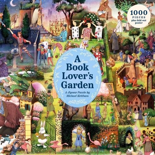 A Book Lover's Garden: A 1000-piece jigsaw puzzle by Michael Kirkham: A 1000-piece jigsaw puzzle by Michael Kirkham - Image 5