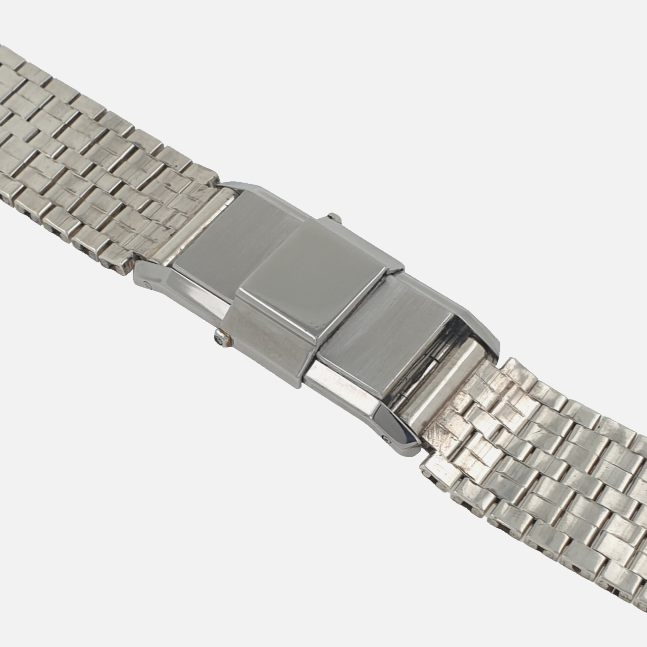 Rare Vintage Jaeger Lecoultre Duoplan Hidden Watch by Hermes Paris Backwind