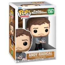 Figura Pop Parks And Recreation Andy Radical