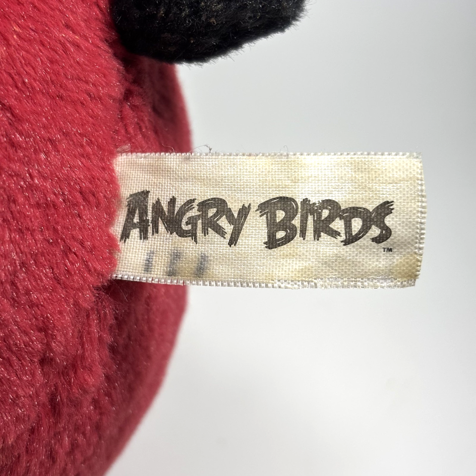 Angry Birds Terence Spotted Red Plush 9” Commonwealth Rovio 2010 Rare ...