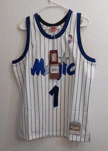 100% Authentic Penny Hardaway Mitchell Ness 93 94 Magic Jersey Size L 44 Mens - Picture 1 of 4