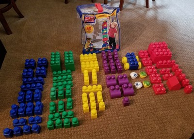 mega bloks 80 piece bag