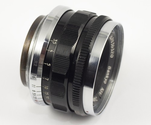 Lente SANKYO KOKI JAPÓN m39 RF LTM W-KOMURA F/3,5 35 mm F=35 mm 1:3,5 casi como nueva - Imagen 6 de 14