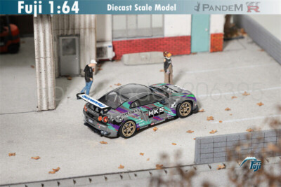 Fuji 1/64 ニッサン 日産 GTR R35 パンデム HKS file.webp