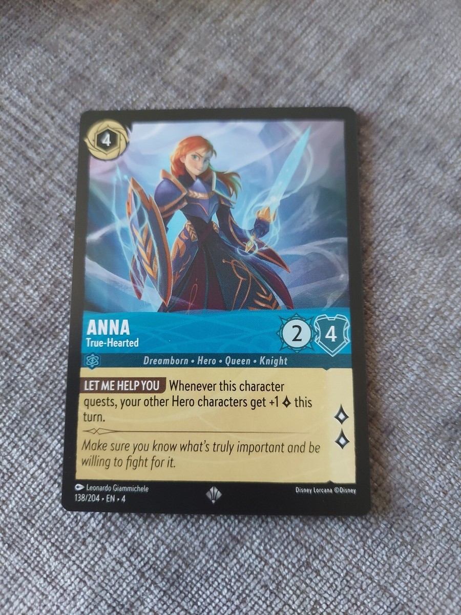 Disney Lorcana - Ursulas Return - Anna - True-Hearted - 138/204