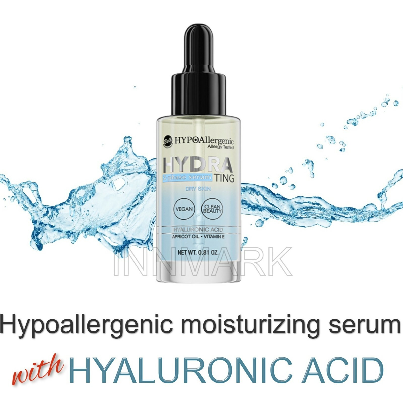 Bell HYPOAllergenic HYDRATING 2-PHASE SERUM with Hyaluronic acid 083