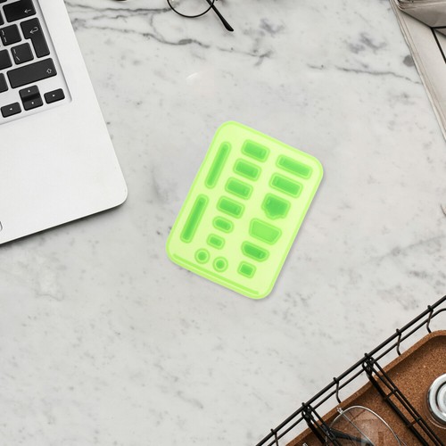 3 Sets Notebook Dust Plug Usb C Plugs Port Keyboard with Screen Display - Photo 11 sur 12
