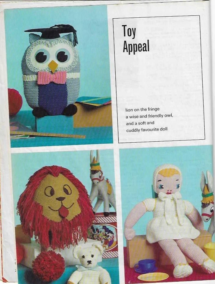 PATONS 172: VAZAAR TIME WITH OVER 40 IDEAS TO KNIT SEWING PATTERN - Image 4 of 4