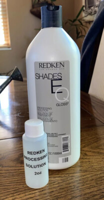 Repackaged Redken 2oz processing solution. please read description. free ship. 