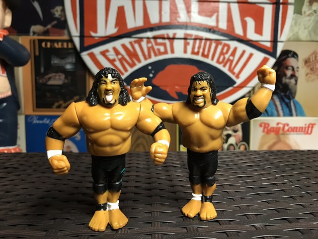 wwf hasbro headshrinkers fatu and samu | eBay