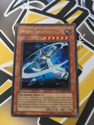 Yu-Gi-Oh! Mystic Swordsman LV6 DR3-EN068 Ultra Rare Unlimited NM