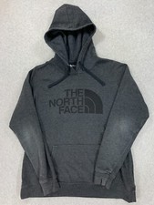 The North Face Half Dome Cotton Blend Hoodie Sweatshirt Women's Large Gray