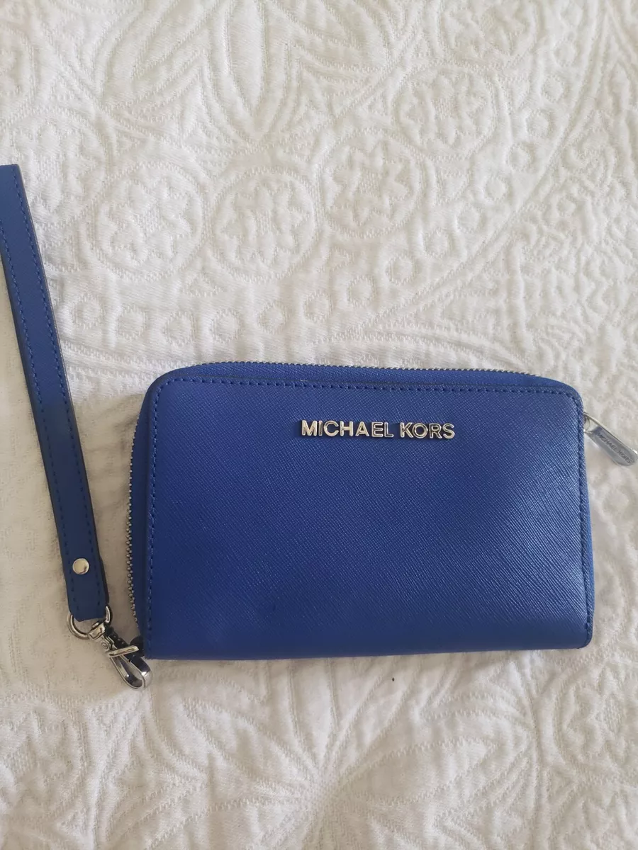 Michael Kors wallet. Blue