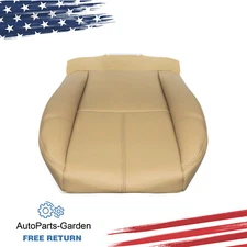 Driver Bottom Leather Seat Cover For 2007 - 2014 Chevy Silverado Tan cashmere US