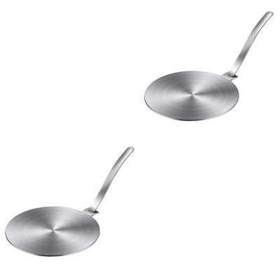 Tissting Wärmeleitplatte Für Induktionsherde - Edelstahl Wärmediffusor 12,3cm Für Gleichmäßiges Kochen