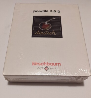 PC-Write 3.0 Textverarbeitung | Big Box | Rarität | OVP / Sealed
