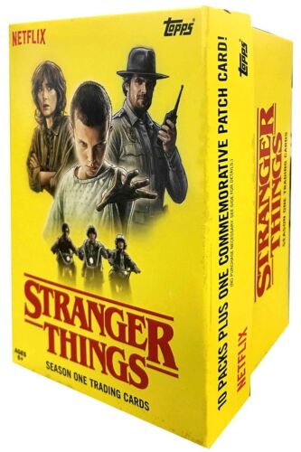 2018 Blaster Box Stranger Things Trading Card BLASTER Box [10 Packs] - Picture 1 of 1