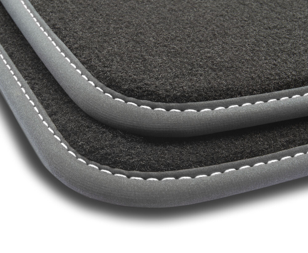 Tapis de sol Ford Puma moquette velours blanc mat depuis 2019