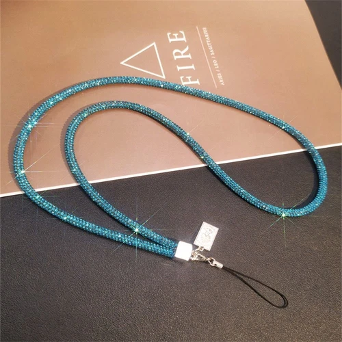 Wrist Chain Diamond Phone Lanyard Short Long Phone Straps for Phone Accessories - Zdjęcie 14 z 26