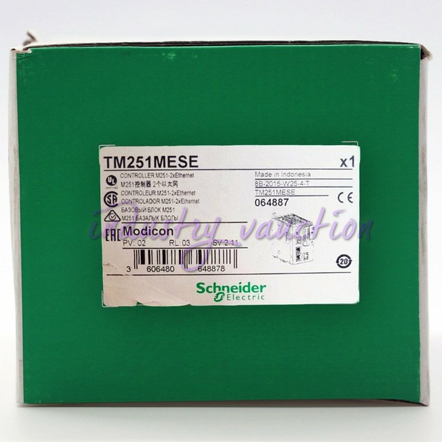 Schneider New TM251MESE Logic Controller, 24 V dc Ethernet | eBay