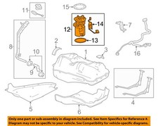 GM OEM 19-20 Sonic Fuel System Fuel System Components-Fuel Pump Assy 13515227