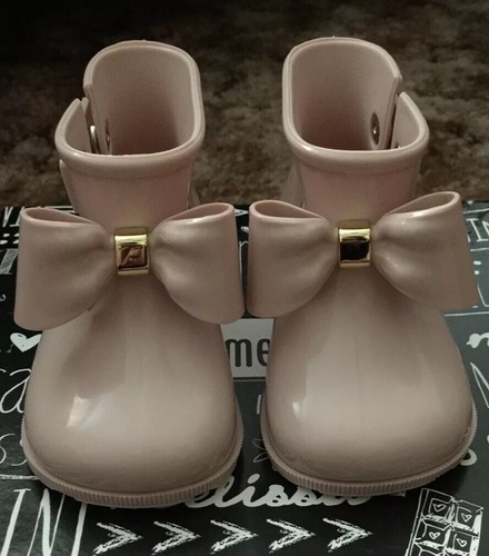 Mini Melissa Sugar Rain Bow BB Boots 