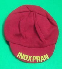 Cappello ciclismo invernale vintage INOXPRAN Pinarello BATTAGLIN Vuelta Giro CASQUETTE