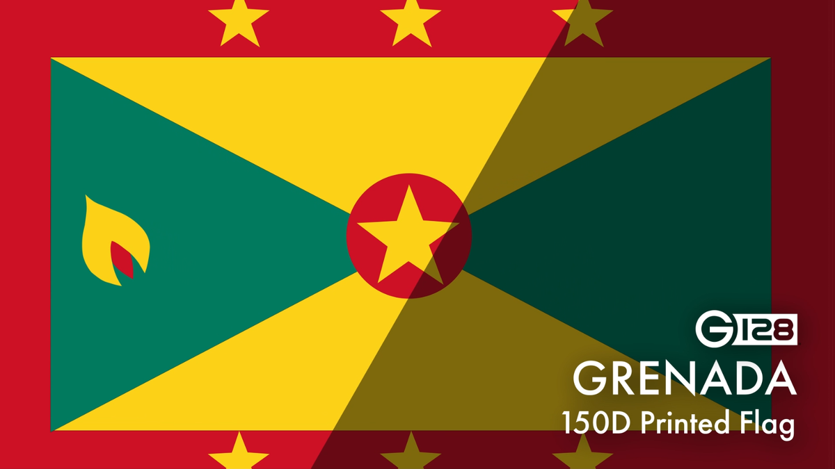 Gagliardetto Granada Con Ventosa - Bandierina Auto 10x15 Cm In Poliestere - Foto 3